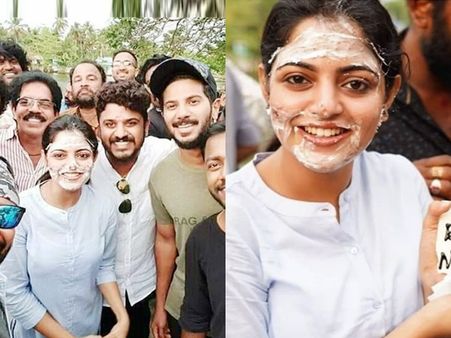 യമണ്ടന്‍ പ്രേമകഥ സെറ്റില്‍ ദുല്‍ഖറിനൊപ്പം പിറന്നാളാഘോഷിച്ച് നിഖില! വൈറലായി ചിത്രങ്ങള്‍! കാണൂ