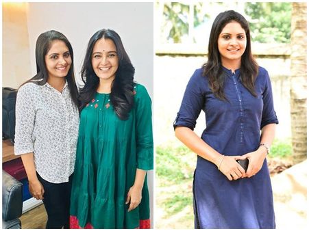 ലേഡി സൂപ്പർസ്റ്റാറുകൾ ഒന്നിച്ചു!! മഞ്ജു വാര്യർക്കൊപ്പം ഗായത്രി അരുൺ, ചിത്രം വൈറൽ