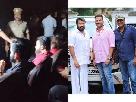 വാദ്യമേളഘോഷങ്ങള്‍ക്കിടയില്‍ പൃഥ്വിരാജും മോഹന്‍ലാലും! തിയേറ്ററിലേക്ക് മാസ്സ് എന്‍ട്രി! വീഡിയോ കാണൂ!