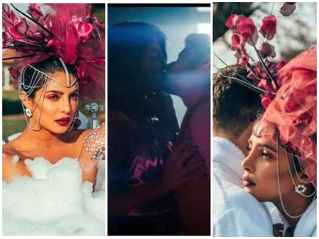ഗ്ലാമർ ബാത്തും ചൂടൻ കിസ്സിങ്ങ് രംഗങ്ങളുമായി പ്രിയങ്കയും നിക്കും!! വീഡിയോ വൈറൽ