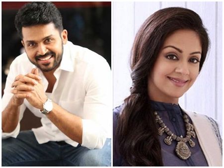 ജ്യോതികയ്ക്കൊപ്പം അഭിനയിക്കുന്ന ത്രില്ലിൽ കാർത്തി!! സന്തോഷം പങ്കുവെച്ച് താരം....