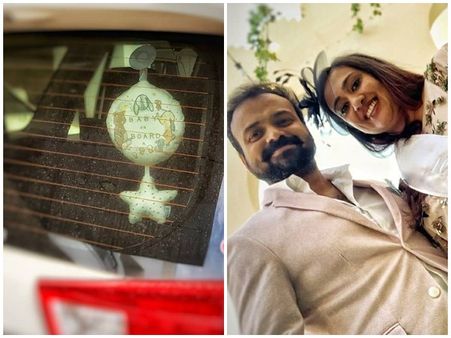 ആഘോഷം തുടങ്ങി കഴിഞ്ഞു!! ''ബേബി ഓൺ ബോർഡ്'', കുഞ്ഞുണ്ടായ സന്തോഷം ആഘോഷിച്ച് ചാക്കോച്ചൻ