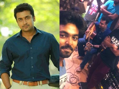 സൂര്യയുടെ ചിത്രത്തിനായി റോക്ക് ഗാനം ഒരുക്കി തൈക്കുടം ബ്രിഡ്ജ്! വൈറലായി പുതിയ ട്വീറ്റ്! കാണൂ