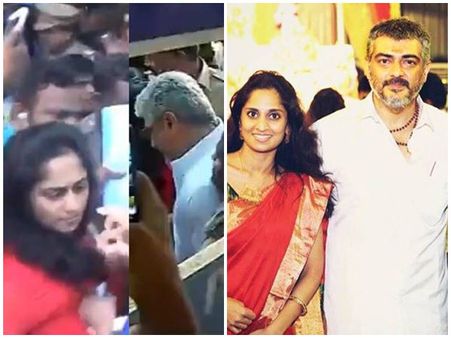 വരി നില്‍ക്കാതെ വോട്ട് ചെയ്ത് അജിത്തും ശാലിനിയും!! പ്രതിഷേധവുമായി സ്ത്രീകള്‍, സത്യത്തിൽ സംഭവിച്ചത്..