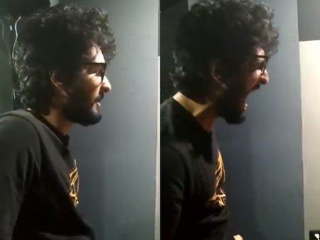 അലറിക്കരഞ്ഞുകൊണ്ട് ഡബ്ബിംഗ് പൂര്‍ത്തിയാക്കി ഷെയിന്‍ നിഗം! വൈറലായി വീഡിയോ! കാണൂ