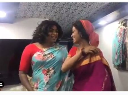 സൂപ്പര്‍ ഡീലക്‌സിലെ ട്രാന്‍സ്‌ജെന്‍ഡര്‍ ശില്‍പ്പയും ഭാര്യയും! വൈറലായി ഡാന്‍സ് വീഡിയോ! കാണൂ