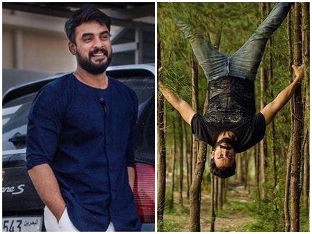 ടൊവിനോ ഇതെന്ത് ഭാവിച്ചാണ്! തലകീഴായി തൂങ്ങി മാസ് കാണിച്ച് താരം, വൈറസ് അതിശയിപ്പിക്കാനുള്ള വരവാണ്,കാണൂ