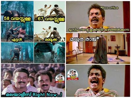 മമ്മൂട്ടിയുടെ മരണമാസ് എന്‍ട്രി! രാജയെ ട്രോളിയവര്‍ക്കുള്ള കൊലമാസ് മറുപടി, മധുരരാജയ്ക്ക് ട്രോൾ മഴ!