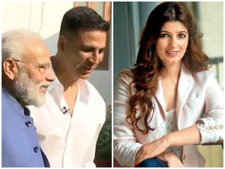 ഞാൻ വോഡ്ക പാർട്ടിയ്ക്കൊപ്പം!! മോദിയുടെ ട്വിറ്റർ കോമഡിയ്ക്ക് മറുപടിയുമായി ട്വിങ്കിൾ ഖന്ന