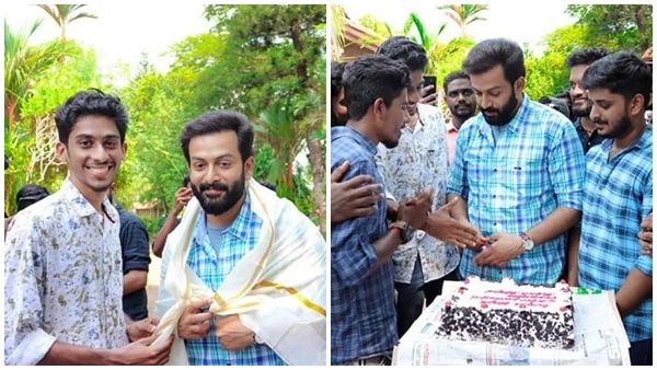 ലൂസിഫറിലൂടെ ബ്രില്ല്യന്‍സ് കാണിച്ച പൃഥ്വിരാജിനെ പൊന്നാട അണിയിച്ച് ആരാധകര്‍! ചിത്രങ്ങള്‍ പുറത്ത്‌