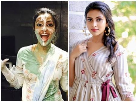 പെയ്ന്റ് പാത്രത്തിൽ മുങ്ങി കുളിച്ച് അമല!! ഇത് എന്ത് പറ്റി.. താരത്തിന്റെ ചിത്രം വൈറലാകുന്നു