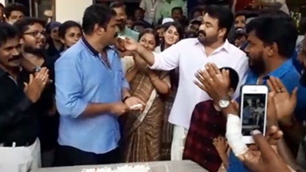 ലാലേട്ടനൊപ്പം ഇട്ടിമാണി സംവിധായകന്റെ പിറന്നാൾ ആഘോഷിച്ച് അണിയറപ്രവർത്തകർ! വീഡിയോ കാണാം