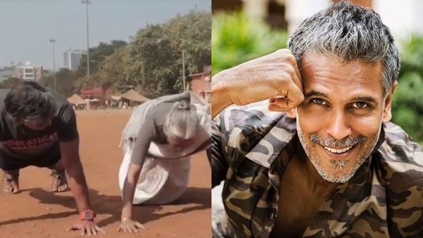 മകനൊപ്പം എണ്‍പതാം വയസില്‍ അമ്മയുടെ പുഷ്അപ്പ്! മിലിന്ദ് സോമന്റെ വീഡിയോ വൈറല്‍! കാണൂ