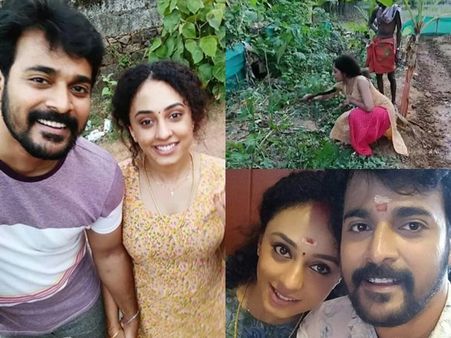 വെട്ടുകത്തി പിടിച്ച് പേളി മാണി! ശ്രിനിഷിന്റെ വീട്ടിലെ മാതൃകാ കുടുംബിനി! വീഡിയോ വൈറലാവുന്നു! കാണൂ!