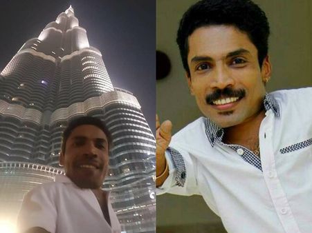 എന്റെ സെല്‍ഫിയ്ക്കുളളില്‍ ബുര്‍ജ് ഖലീഫയെന്ന് ഗിന്നസ് പക്രു! ചിത്രം ഏറ്റെടുത്ത് സോഷ്യല്‍ മീഡിയ! കാണൂ