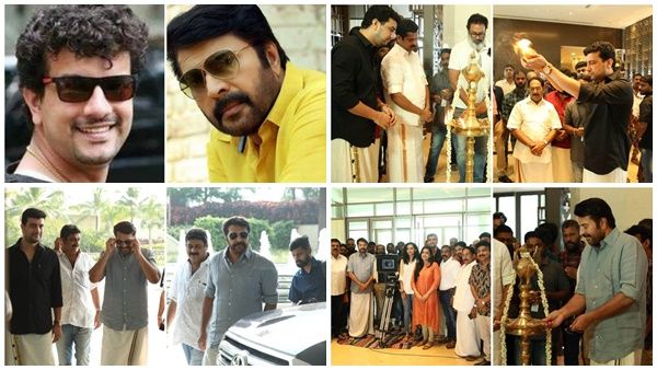 പിഷാരടിയുടെ ബ്രില്ല്യന്‍സിന് തിരിതെളിച്ച് മമ്മൂട്ടി! മെഗാസ്റ്റാറിന്റെ ഗാനഗന്ധര്‍വ്വന് തുടക്കം