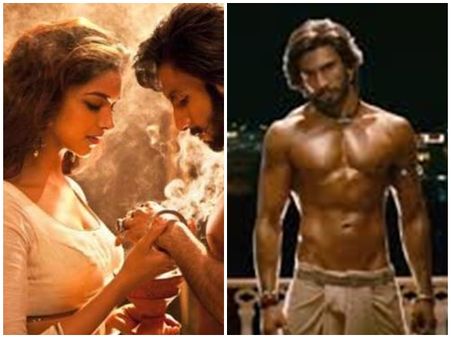 ദേഹത്ത് എണ്ണ പുരട്ടി കണ്ണിൽ സുറുമയെഴുതി രൺവീർ !!മേക്കപ്പില്ലാതെ ദീപിക, ആ റൊമാന്റിക് ഗാനം പിറന്നത്