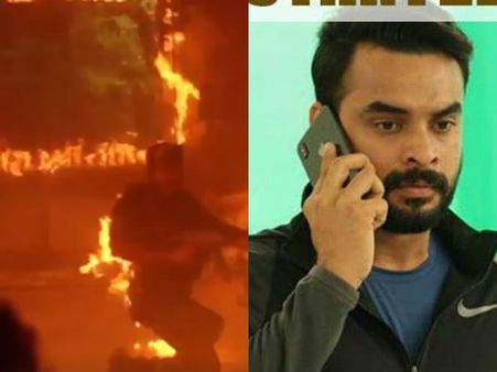 ഷൂട്ടിനിടയില്‍ ടൊവിനോയ്ക്ക് പൊള്ളലേറ്റു! ആരുടെയോ പുണ്യം കൊണ്ട് കാര്യമായൊന്നും പറ്റിയില്ലെന്ന് താരം!