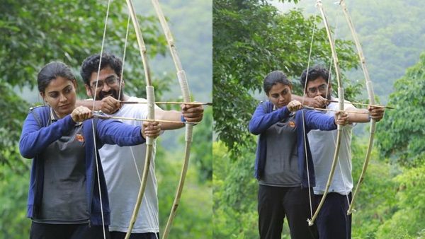 നടി ദേവസേനയ്‌ക്കൊപ്പം സംവിധായകന്‍ ബാഹുബലി! വൈറലായി അനുശ്രീയുടെ ചിത്രങ്ങള്‍! കാണൂ