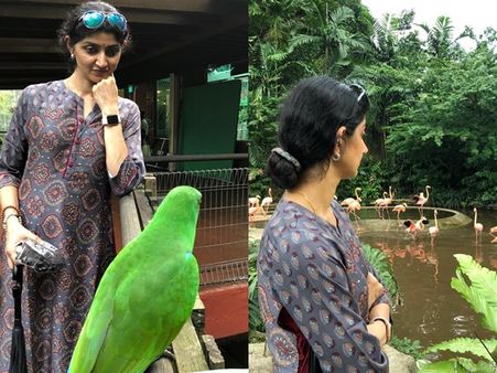 ദിവ്യ ഉണ്ണിയും ഭര്‍ത്താവും സിങ്കപ്പൂരില്‍! യാത്രയ്ക്കിടയിലെ ചിത്രങ്ങളുമായി താരമെത്തിയപ്പോള്‍!