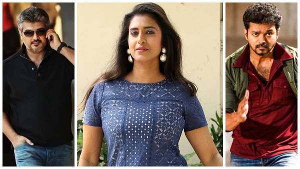 അന്നേരം കൊണ്ട് കുറച്ച് നല്ലത് പറഞ്ഞ് പ്രചരിപ്പിച്ചൂടെ, അജിത്ത് - വിജയ് ഫാന്‍സിനോട് കസ്തൂരി