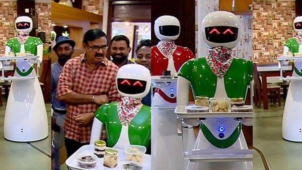 മണിയന്‍പിള്ള രാജുവിന്‍റെ ഹോട്ടലില്‍ രുചികരമായ ഭക്ഷണം മാത്രമല്ല! റോബോട്ടുകളാണ് ഇവിടത്തെ താരം!
