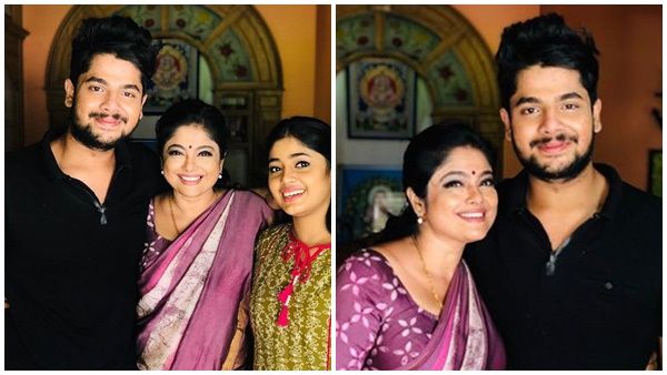 ഇതാണ് എന്റെ തട്ടീം മുട്ടിയും മക്കൾ!! കണ്ണനേയും മീനാക്ഷിയേയും ചേര്‍ത്ത് പിടിച്ച് മഞ്ജു പിള്ള