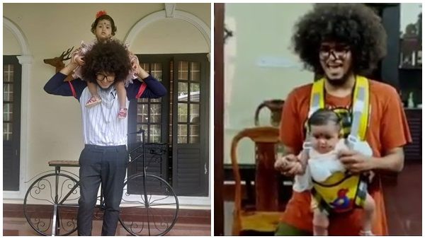 പാറുക്കുട്ടിയുടെ തല മാത്രമേ കാണാനുള്ളു! മുടിയന്റെ മുടി ബാക്കി എല്ലാം മറച്ചു, ചിത്രങ്ങള്‍ കാണാം