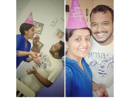 ഭര്‍ത്താവിനൊപ്പം പിറന്നാള്‍ ആഘോഷിച്ച് നടി സരയു! കുട്ടികളെ പോലെ സന്തോഷം തോന്നുന്നെന്ന് നടി