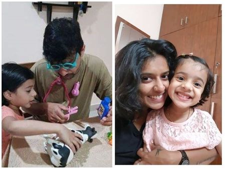 കാർഡിയോളജിസ്റ്റായ അച്ഛനെ പശു ഡോക്ടറാക്കി സായൂ!! ഗായിക സിത്താരയുടെ ഫേസ്ബുക്ക് പോസ്റ്റ് വൈറൽ