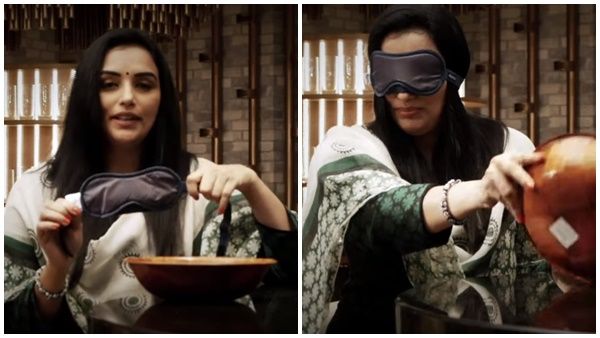 ചിക്കന്‍ കാല് തൊട്ട് അലറി കരഞ്ഞ് ശ്വേത മേനോന്‍! ഇതാണ് ബ്ലൈന്‍ഡ് മത്സരം, വീഡിയോ പുറത്ത്
