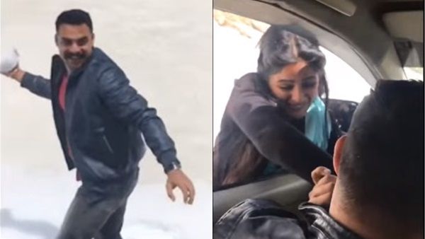 സംയുക്തയ്ക്ക് നേരെ മഞ്ഞുവാരിയെറിഞ്ഞ് ടൊവിനോ! നടിയുടെ പ്രതികാരം ഇങ്ങനെ! കാണൂ