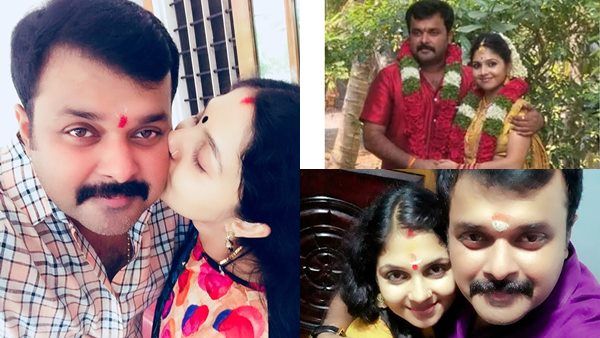 ഭര്‍ത്താവിന് പിറന്നാള്‍ സമ്മാനമായി ചുടുചുംബനമേകി അമ്പിളി ദേവി! ചിത്രം വൈറലാവുന്നു!