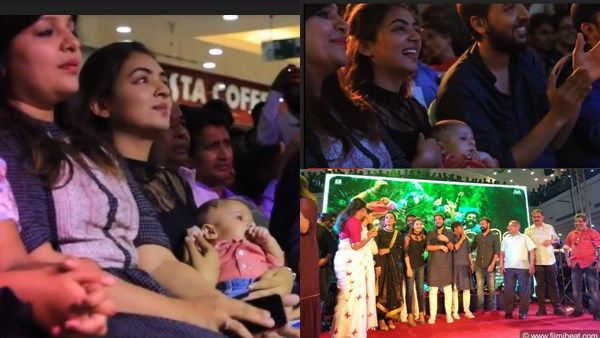 നസ്രിയയുടെ മടിയില്‍ താരപുത്രന്‍! കൊഞ്ചിക്കാനായി തല്ലുപിടിച്ച് ചാക്കോച്ചനും! വീഡിയോ വൈറല്‍!