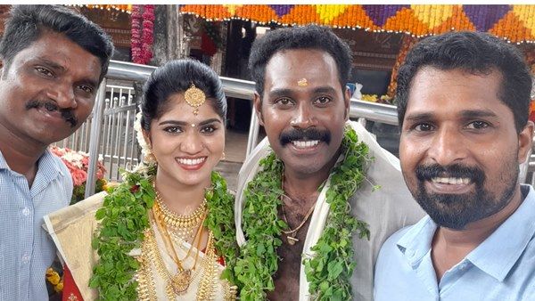 നടന്‍ സെന്തില്‍ കൃഷ്ണ വിവാഹിതനായി! വിവാഹശേഷമുള്ള താരദമ്പതികളുടെ ആദ്യ ചിത്രം പുറത്ത്