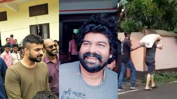 ഇരിങ്ങാലക്കുടയിലെ വീട്ടില്‍ നിന്നും ലോഡുമായി ടൊവിനോ തോമസ് നിലമ്പൂരിലെത്തി! ഒപ്പം ജോജുവും!