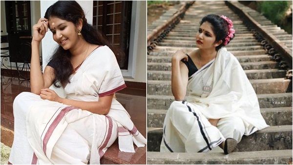 സാരിയണിഞ്ഞ് ജൂഹി റുസ്തഗി! ഉപ്പും മുളകിനിടയിലെ മനോഹര നിമിഷം പങ്കുവെച്ച് താരം! ചിത്രം വൈറലാവുന്നു!