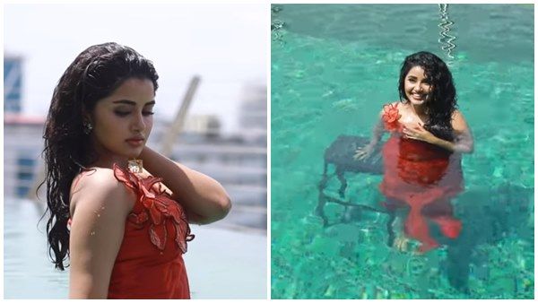 സ്വിമിങ് പൂളില്‍ നിന്നും അനുപമ പരമേശ്വരന്റെ ഗ്ലാമറസ് ഫോട്ടോഷൂട്ട്! രസകരമായ വീഡിയോ പുറത്ത്