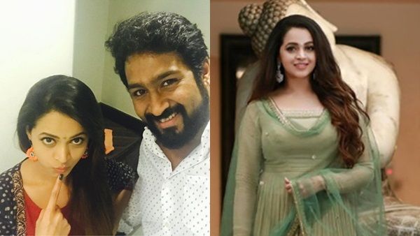 നിങ്ങള്‍ക്ക് ചുറ്റും സ്‌നേഹവും മാജിക്കുമുണ്ടെന്ന് ഭാവന,നവീനൊപ്പമുളള ചിത്രം പങ്കുവെച്ച് നടി
