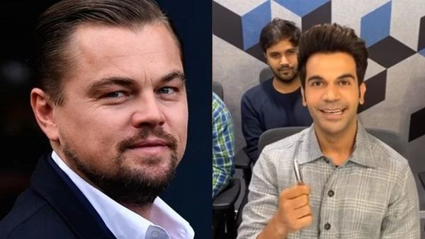 ലിയനാര്‍ഡോ ഡികാപ്രിയോയെ വാചകമടിച്ച് വീഴ്ത്തിയ രാജ്കുമാര്‍ റാവു! വൈറലായി വീഡിയോ