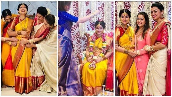നിറവയറില്‍ സ്‌നേഹയുടെ ചിത്രങ്ങള്‍! വളകാപ്പ് കഴിഞ്ഞു, പുതിയ അതിഥിയ്ക്ക് വേണ്ടി കാത്ത് താരകുടുംബം