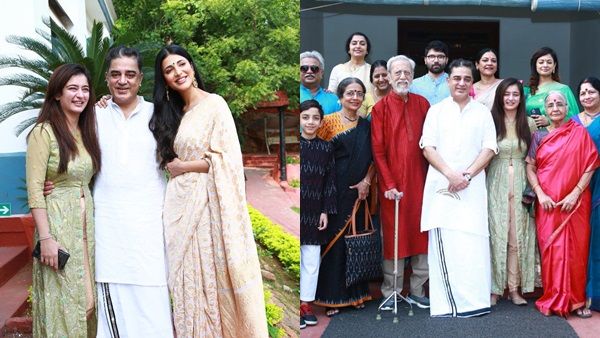 ഉലകനായകന്റെ പിറന്നാള്‍ ആഘോഷിച്ച് ശ്രുതിയും അക്ഷരയും! ഒത്തുച്ചേര്‍ന്ന് കമല്‍ഹാസന്‍ കുടുംബം