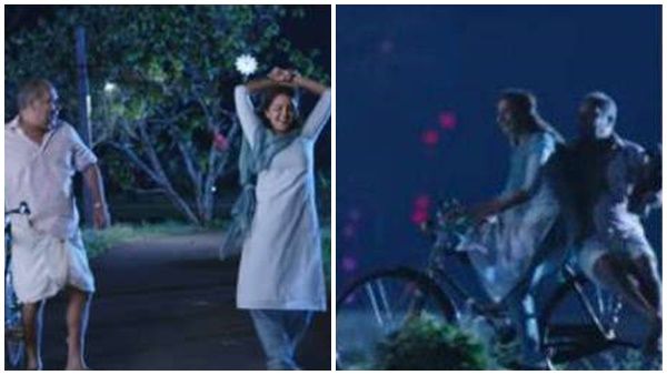 അലൻസിയാർക്കൊപ്പം കിടിലൻ ഡാൻസുമായി മഞ്ജു! പ്രതി പൂവന്‍കോഴിയിലെ ഗാനം പുറത്ത്