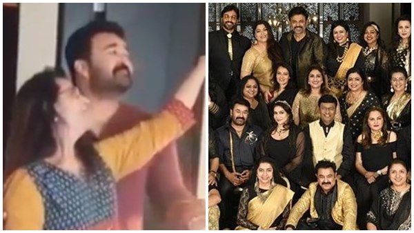 മേനകയും മോഹന്‍ലാലും വീണ്ടും ഒന്നിച്ചപ്പോള്‍! ചന്ദ്രികയില്‍ അലിഞ്ഞു ചന്ദ്രകാന്തമായി പഴയ താരജോഡികള്‍