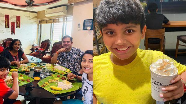 മകന്‍റെ പിറന്നാള്‍ ആഘോഷമാക്കി നവ്യ നായരും സന്തോഷ് മേനോനും! സദ്യയ്ക്കിടയിലെ സെല്‍ഫി വൈറല്‍!