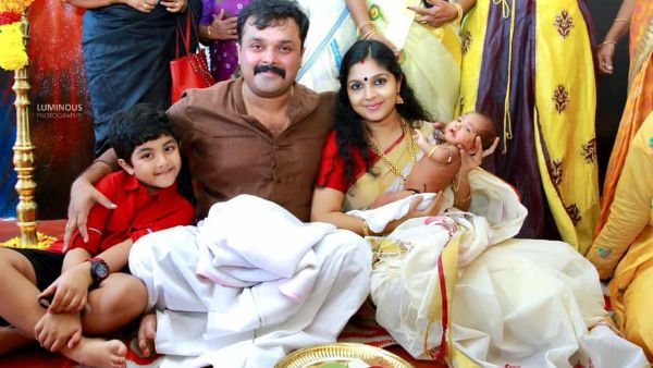 അമ്പിളി ദേവിയും ആദിത്യനും ചേര്‍ന്ന് മകന് പേരിട്ടു! അര്‍ജുന്‍റെ നൂലുകെട്ട് കഴിഞ്ഞു!ചിത്രങ്ങള്‍ വൈറല്‍
