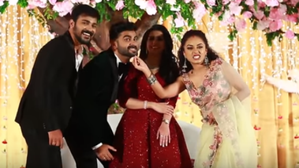 ആദിലിന്‍റെ താടിപിടിച്ച് പേളിയുടെ തമാശ! അവരൊന്നായല്ലോ എന്നോര്‍ക്കുമ്പോള്‍ ആശ്വാസമെന്ന് അശ്വതി!