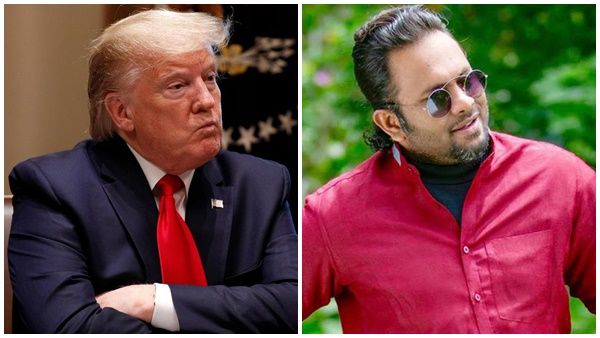 വി വിൽ മിസ് യു കമല എന്ന് ട്രംപ്! ഇതൊക്കെ എന്തെന്ന് അജു..