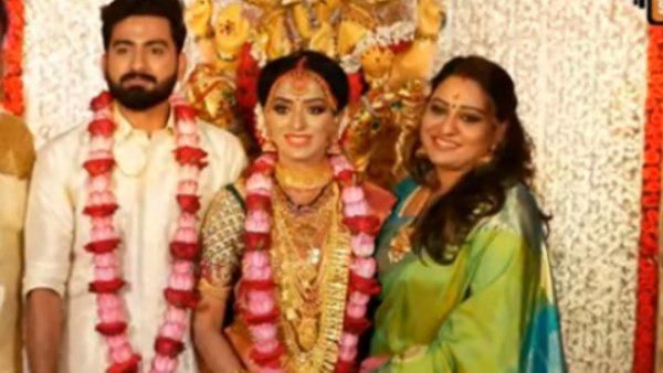നടി മഹാലക്ഷ്മി വിവാഹിതയായി! നവദമ്പതികള്‍ക്ക് ആശീര്‍വാദമേകി സിനിമ-സീരിയല്‍ താരങ്ങള്‍!