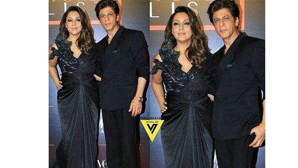 ഭാര്യയുടെ സാരി കൈയിലെടുത്ത് പിടിച്ച് ഷാരുഖ് ഖാന്‍! പെര്‍ഫെക്ട് ഭര്‍ത്താവാണെന്ന് ആരാധകരും, വീഡിയോ